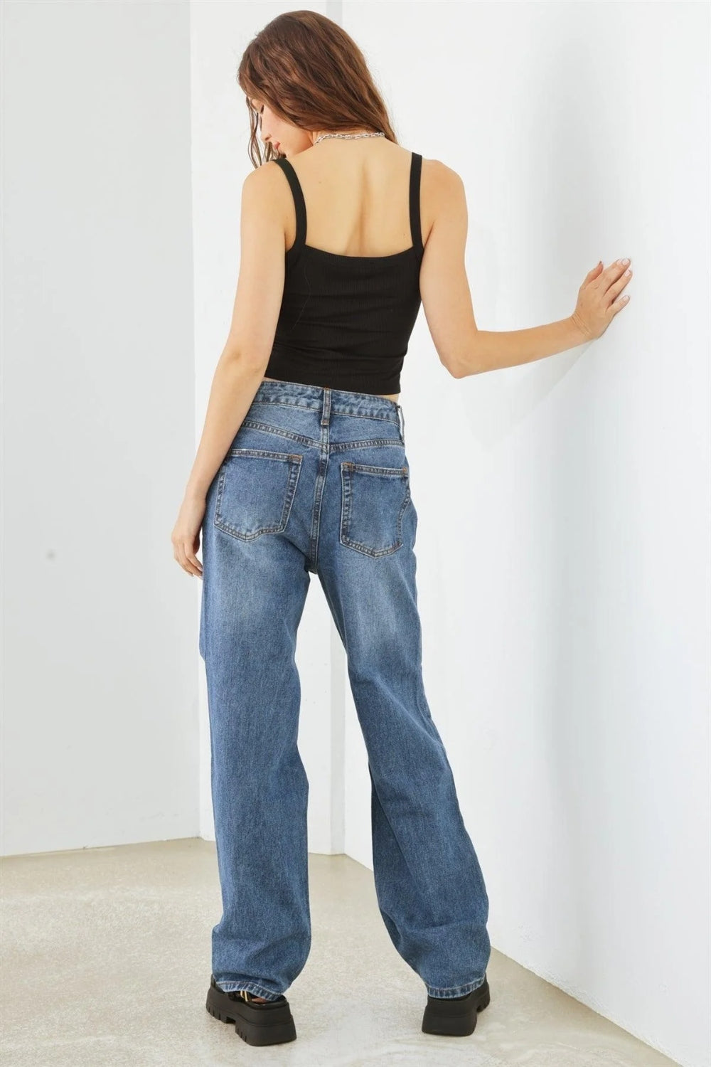 HAMMER  Distressed High Waist Jeans