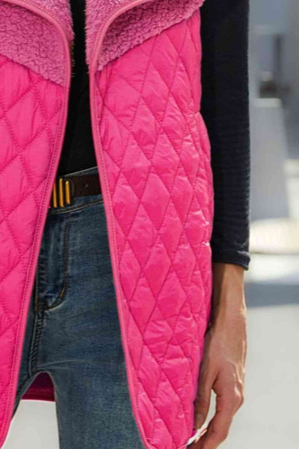 Open Front Collared Vest