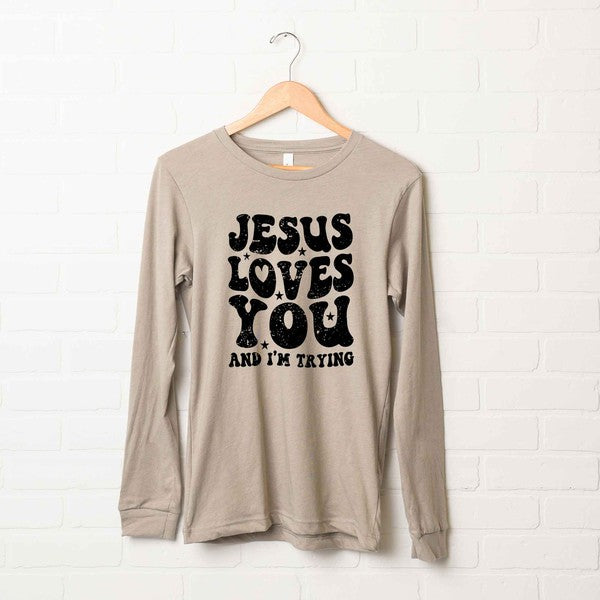 Jesus Loves You Long Sleeve Tee