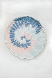 Justin Dreamland Tie Dye Round Beach Towel