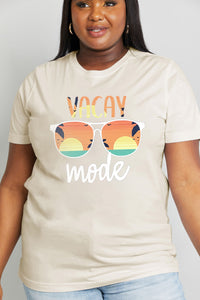 VACAY MODE Graphic Cotton Tee