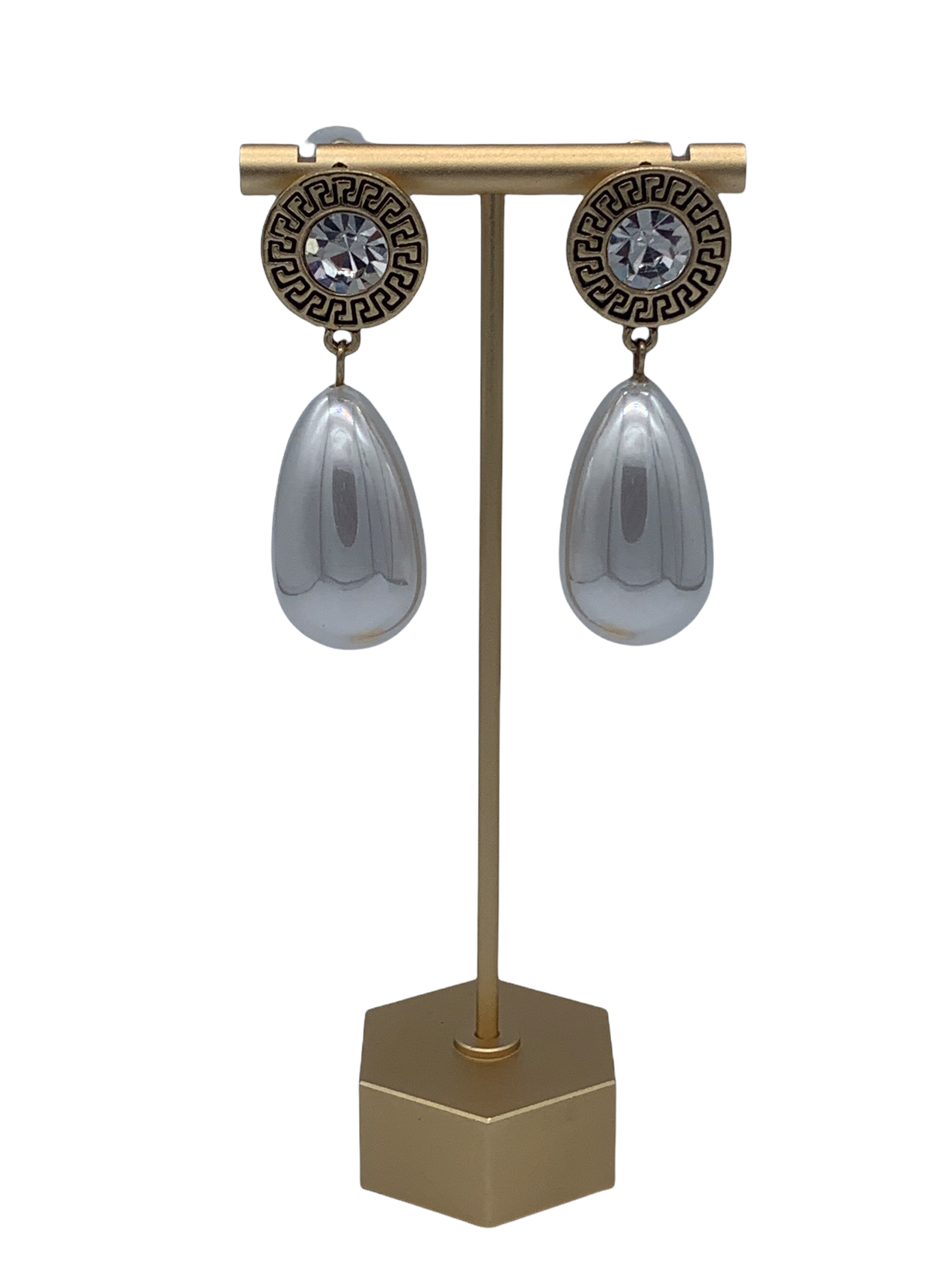 Victorian Large Pearl Earrings